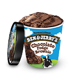 Large Ben & Jerrys Ice Cream 