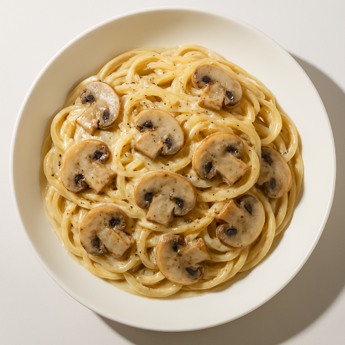 Funghi Cream Pasta 