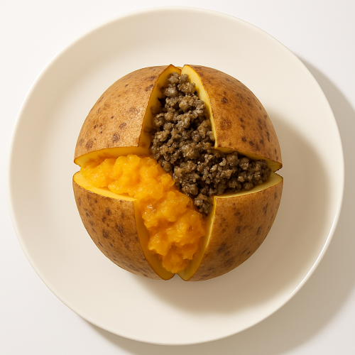 Haggis & Turnip Baked Potato 