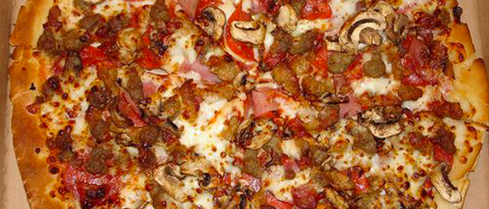 Meat Feast Pizza  16" Thin 